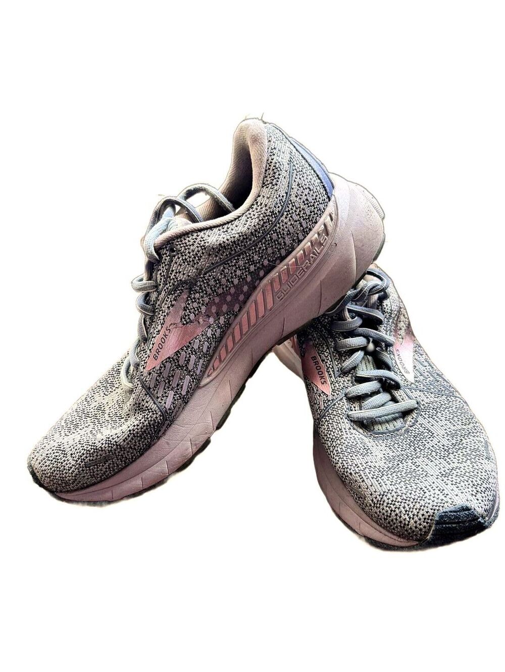 Brooks Adrenaline GTS 21 Shoes Womens Size 10 Gray Running Sneakers